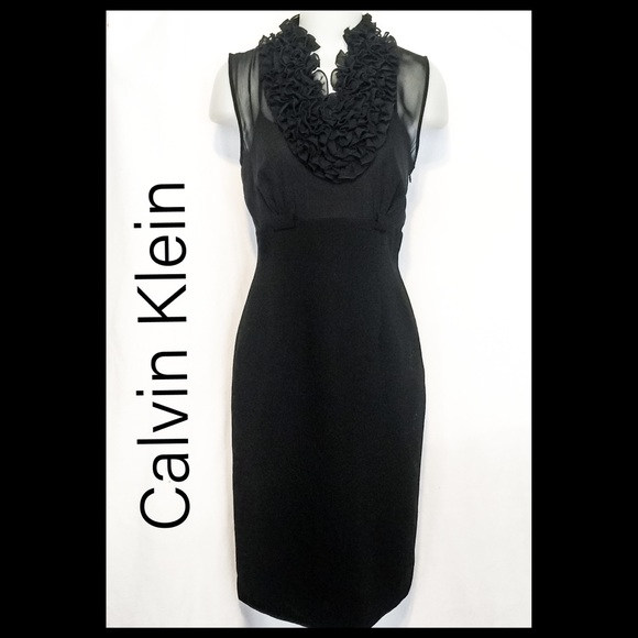Calvin Klein Dresses & Skirts - ⤵️Final Drop⤵️Calvin Klein Black Dress Dress SZ 6